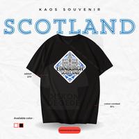 Gambar Diskongedegedean Kaos Souvenir Scotland Baju Oleh oleh Edinburgh Type 4 - Model 4 (Hitam), L dari Diskongedegedean undefined 4 Tokopedia