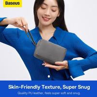 Gambar BASEUS Easyjourney Tas Pouch Dompet Storage Bag Travel Aksesoris Kit dari Ltifahlutfiah undefined 2 Tokopedia