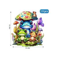 Gambar Wooden Puzzle Adults Unique Animal Shaped Wooden Jigsaw Puzzles Adults Mushroom Frog Animals Puzzle Wood_Cut Puzzles Adult With Beautiful Wooden Box 11.4X11.4 131Pcs dari Masuk Markett undefined 4 Tokopedia