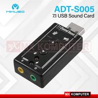 Gambar Sound Card USB Nisuta Mikuso ADT S005 7.1 - ADT-S005 dari MXKomputer_NEW undefined 1 Tokopedia