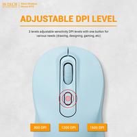 Gambar Mouse Wireless m-tech w70 2.4GHz Silent Optical 1600DPI Receiver USB dari ANUGRAH COMPUTER undefined 3 Tokopedia