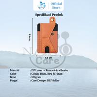 Gambar Phone Case Holder/Phone Case Cover Wallet/Case Card Holder/Case Penyimpan Kartu dan Dompet - Casual-Pink dari NANO CARE INDONESIA undefined 5 Tokopedia