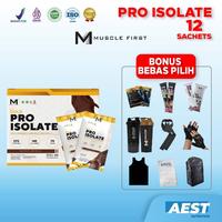 Gambar Muscle First Pro Isolate 12 Sachet Box Susu Whey Protein Isolate - Chocolate, Tanpa Bonus dari Aest Nutrition undefined 1 Tokopedia