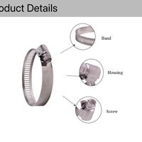 Gambar Klem Selang Pipa 9 inch 210-230mm Hose Clamp Adjustable Stainless Steel Faucet Clips Screw Clamp Fitting American Type for Automotive Industrial Agricultural | 2.043.0027 | W212230 dari More More More More undefined 2 Tokopedia