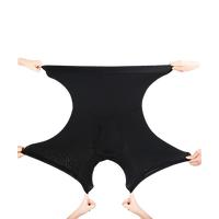 Gambar Korset Celana Pria Pelangsing Perut Buncit Pengecil Paha bahan Lycra KL002 - Hitam, XL dari Eve Maternity Store undefined 3 Tokopedia