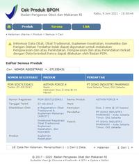 Gambar Asthin Force 4 Mg 10 Kapsul - Antioksidan Alami Menjaga Kesehatan dari Apotekmandjurofficial undefined 4 Tokopedia