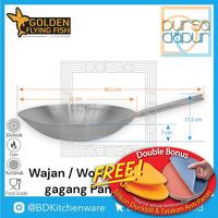 Gambar Golden Flying Fish Stainless Steel Wajan Hardened Long Handle 30 cm (WJ0330B) dari Bursa Dapur Mall undefined 1 Tokopedia