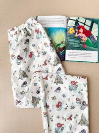 Gambar Mimi & Milo Little Mermaid Ariel pajamas pants printed cotton celana tidur - Women Sp, XS dari Mimi and Milo undefined 3 Tokopedia