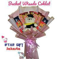 Gambar Buket Snack / Bucket wisuda / Bouquet Snack Murah / Buket Jajan - Bucket 03 dari IFTAR GIFT JAKARTA undefined 5 Tokopedia