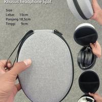 Gambar Hard Case Headphone slim for ATH Steelseries Sony JBL - Case Size XL+ dari fadlancahaya undefined 2 Tokopedia