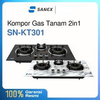 Gambar Sanex Kompor Gas Tanam 3 Tungku SN-KT301 - Putih dari amac electronic store undefined 1 Tokopedia