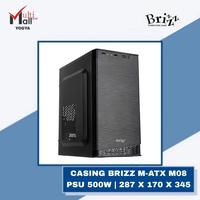 Gambar CASING PC BRIZZ M08 + PSU 500 WATT dari MULTIMALL YOGYA undefined 1 Tokopedia