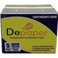 Gambar 5 Ply : 2 Prs Warna Kertas Continuous Form Depaper 9 1/2 x 11" dari Mitra Office_NEW undefined 1 Tokopedia