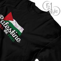 Gambar T-SHIRT KAOS FREE PALESTINE ALL EYES FOR RAFAH - BAJU FREE PALESTINE - S, ABU MISTY dari foronestyle undefined 2 Tokopedia