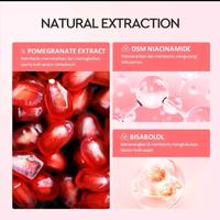 Gambar Glad2Glow pomegranate niacinamide brightening clay mask 30 gr dari HalimMaxShop undefined 3 Tokopedia