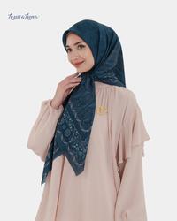 Gambar LOUISALUNA - Asilah Series - Hijab Voal Segiempat - Jilbab Motif Wanita - Classic Navy  dari Louisaluna_official undefined 5 Tokopedia