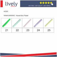 Gambar Kawat Bulu Beludru Pipe Cleaner Prakarya - 17.putih dari Lively Online Store undefined 3 Tokopedia