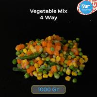 Gambar Vegetable Mix 4 Way Heibei (Jagung,Kacang Polong,Wortel,Buncis) dari Gudaku Meat Shop undefined 1 Tokopedia