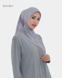 Gambar LOUISALUNA - Asilah Series - Hijab Voal Segiempat - Jilbab Motif Wanita - Classic Navy  dari Louisaluna_official undefined 3 Tokopedia