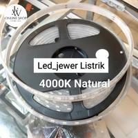 Gambar LED STRIPS 5050 IP68 IP67 24V 24 Volt Waterproof Led COB Strips LED 5M Strip Light - Natural 4000K, COB dari LED jewer listrik undefined 2 Tokopedia