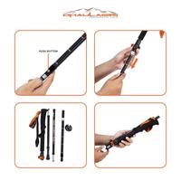 Gambar Trekking Pole Full Karbon Carbon Ultralight UL model Lipat Dhaulagiri Z3 trekpole tongkat pendaki gunung ringan foldable walking stick trail running  bukan Black diamond leki naturehike aonijie dari GROSIRAN OUTDOOR GEAR undefined 3 Tokopedia