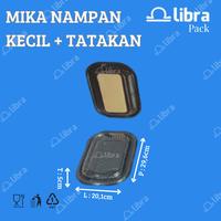 Gambar 100 Pcs - Mika Kue Kecil Mika Nampan Kecil Alas Kue Snack Dan Tutup - Tatakan dari Libra Pack undefined 3 Tokopedia