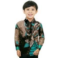 Gambar BAJU BATIK ANAK LENGAN PANJANG USIA 2-10 TAHUN SIZE M L XL DAN XXL - sentani, L dari bataraindo undefined 5 Tokopedia