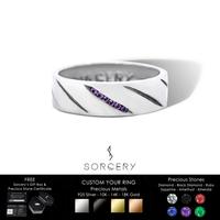 Gambar SORCERY Ring CVN Custom Premium Permata Emas Perak Pria Wanita - Black Diamond, 10K Gold dari Hypechamber undefined 1 Tokopedia