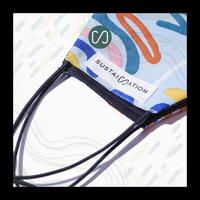 Gambar ELEGAN SUSTAINATION - MASKER KAIN TENCEL 3 LAPIS - MASKER RAMAH - Blue Ocean dari ache96shop undefined 4 Tokopedia