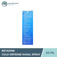 Gambar Betadine Cold Defence Nasal Spray 20 ML - Obat Semprot Pilek dan Flu dari Apotek Mandjur undefined 3 Tokopedia