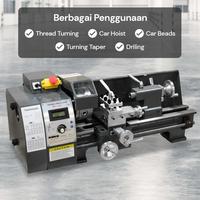 Gambar Mesin Bubut Mini Lathe Wood Working DIY 900W Alat Bubut dari Sarana Solusi undefined 1 Tokopedia