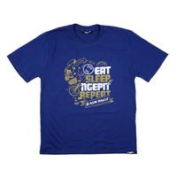 Gambar Kaos Dagadu Original Lengan Panjang Pendek Ngepit Repeat - Blue Depth - Pendek, S dari dagadu.store undefined 1 Tokopedia