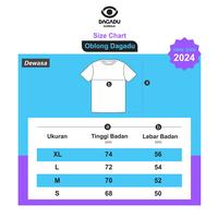 Gambar Kaos Dagadu Original Lengan Panjang Pendek Ngepit Repeat - Blue Depth - Pendek, S dari dagadu.store undefined 3 Tokopedia