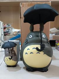 Gambar My Neighbor TOTORO BAWA PAYUNG Figure / Topper Cake - 15 CM dari Radabab undefined 1 Tokopedia