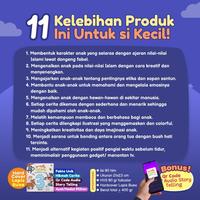 Gambar DM Bookstore - Buku Dongeng Islami Pengantar Tidur Hardcover Untuk Anak Usia 3+ Tahun dari DM Bookstore undefined 4 Tokopedia