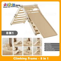 Gambar Mainan Olahraga Anak Kids Gym Equipment Climbing Frame Playground - 4 in 1 dari Jolive Store ID undefined 2 Tokopedia