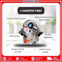Gambar LINGKARAN DUA [ Bayar di tempat ] - Panci Presto / Pressure cooker 3L - 18L Ready - 18 dari Guiness99OnlineShop undefined 3 Tokopedia