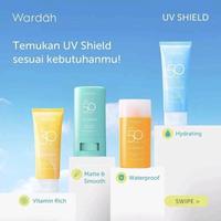 Gambar tunkz - Wardah UV Shield SPF 35 PA+++ Aqua Fresh Essential Gel | Active Protection Serum | Sun Stick | Airy Smooth | Acne Calming SPF35 & SPF50 - Sunscreen Gel dari tunkzstore undefined 1 Tokopedia