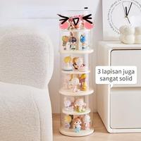 Gambar Acrylic Kotak Display Putar Pop Mart Blind Box 360 Rotate Display Box dari Rusmaku undefined 3 Tokopedia