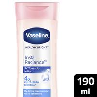 Gambar VASELINE HEALTHY BRIGHT Insta Radiance Body Lotion - 95ml dari jselectiv by JHON Putra Kosmetik undefined 1 Tokopedia