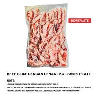 Gambar US BEEF SLICE FRESH 1 KG - DAGING SAPI IRIS SHORTPLATE YAKINIKU SamWon SHABU RICEBOWL - BRISKET dari Samwon Shop undefined 4 Tokopedia