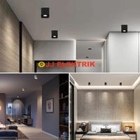 Gambar Lampu Downlight Sorot LED Outbow Plafon Spotlight 12 Watt 12W COB - Kotak Putih, 12W Natural dari JJELEKTRIK undefined 3 Tokopedia