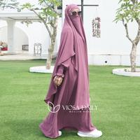 Gambar MINA Set Abaya + French Khimar Semi Instan - Army, Size 1 (PB 137) dari Lim Galeri Official undefined 4 Tokopedia