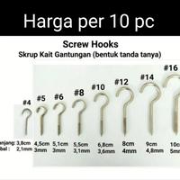 Gambar Skrup Mata Buka Tanda Tanya Sekrup Hak Buka No 1 2 3 4 5 6 8 10 12 14 - No 2 dari 59 Martt undefined 2 Tokopedia