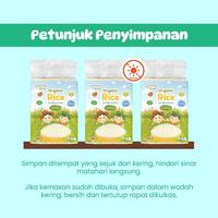 Gambar STOK BANYAK YUMMY BITES ORGANIC RICE 1KG/ BERAS ORGANIK/ BERAS MPASI dari Gerai Khalid Ahmed undefined 4 Tokopedia