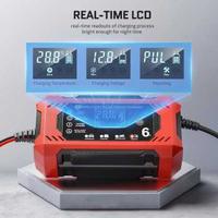 Gambar Charger Aki Mobil Motor LCD Pulse Repair 12V 6A - H-6CS dari Kilo Bravo undefined 1 Tokopedia