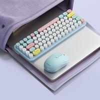 Gambar Keyboard Mouse ROBOT KM3600 Wireless - Rice White dari Blessing Computer Bali undefined 4 Tokopedia
