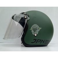 Gambar Helm Bogo JPN Hijau Army Dof kaca datar -Helm Bogo Dewasa - Cembung hitam, XL dari SiK-Q Store29 undefined 4 Tokopedia