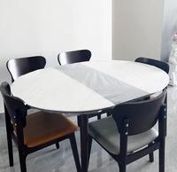 Gambar (10 pcs) Plastik Taplak Meja Sekali Pakai Disposable Tablecloth Bening untuk Meja Bulat 100 cm & Kotak 150x150 cm Praktis dan Mudah Dibuang dari toku pedia undefined 2 Tokopedia
