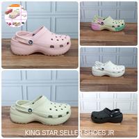 Gambar SANDAL CROCS WANITA CLASSIC PLATFORM 5 CM TINGGI - Krem Ping, 35 dari PABIOLA MEGA STORE SHOES 54 undefined 1 Tokopedia